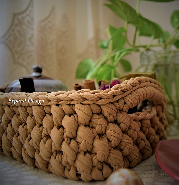 tshirt yarn Basket N82