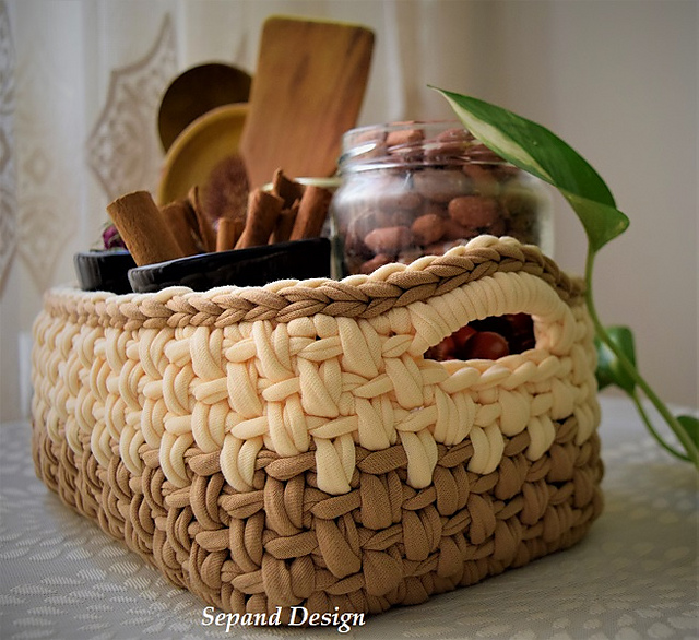 tshirt yarn basket OBL 87