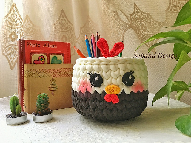 tshirt yarn basket Chick 102