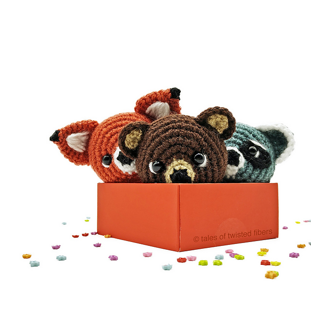 Wild Things Amigurumi Pins