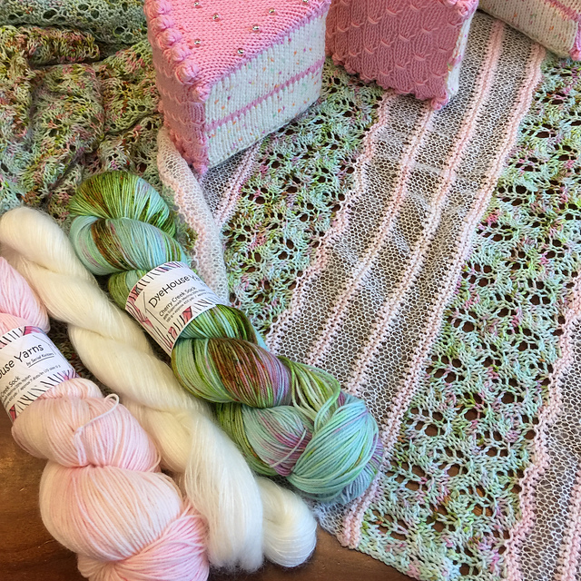 Birthday Cake Shawl