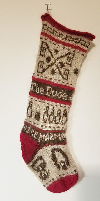 The Dude!  Christmas stocking