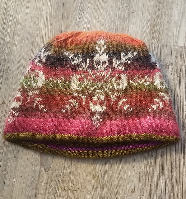 skull flake hat