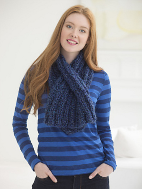 Ribbed Wrap Scarf