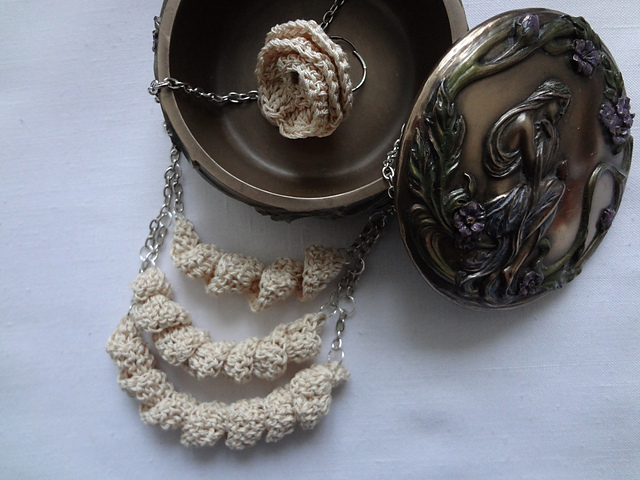 Vintage Inspired Necklace and Ring