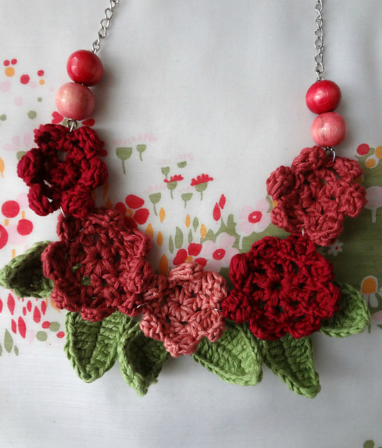 Spring Flower Necklace #2