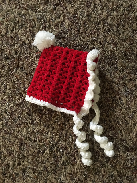 Baby Christmas Pixie Bonnet