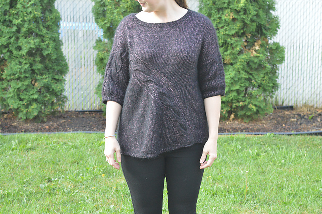 #16 Curve Cable Pullover