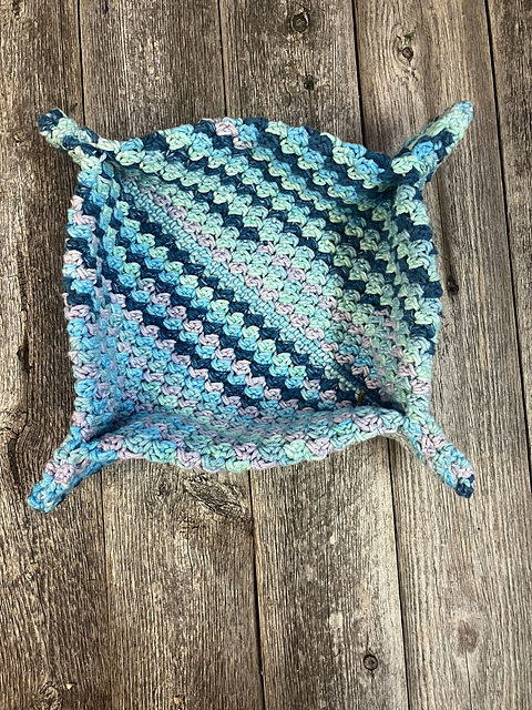 Striped Bowl Cozy Holder
