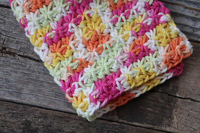 Over the Rainbow Washcloth