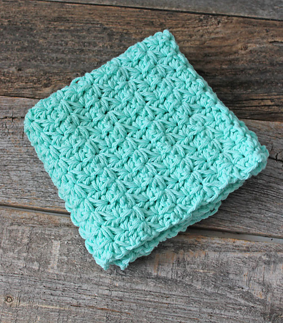 Daisy Stitch  Dishcloth