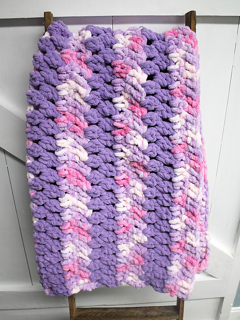 Lilac Dreams Baby Blanket
