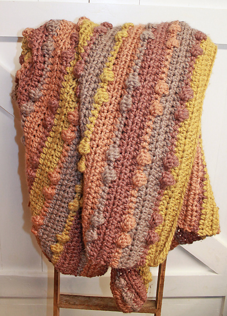 Double Dot & Stripe Blanket