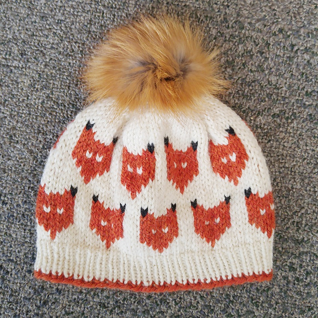 Fox family hat