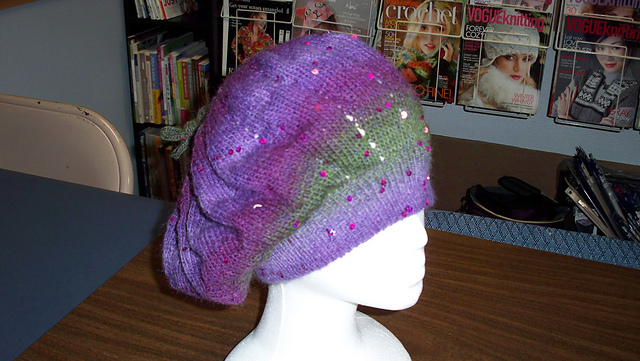 Knit Tam w/Tassel