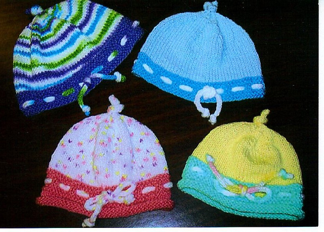 Knit Baby Hats