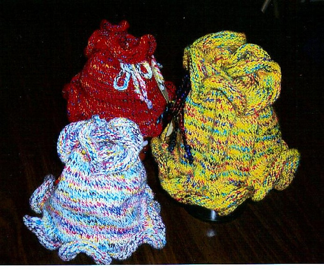 Ruffled Baby Hats