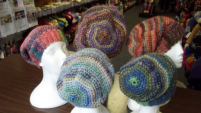Crocheted Slouchy Hat