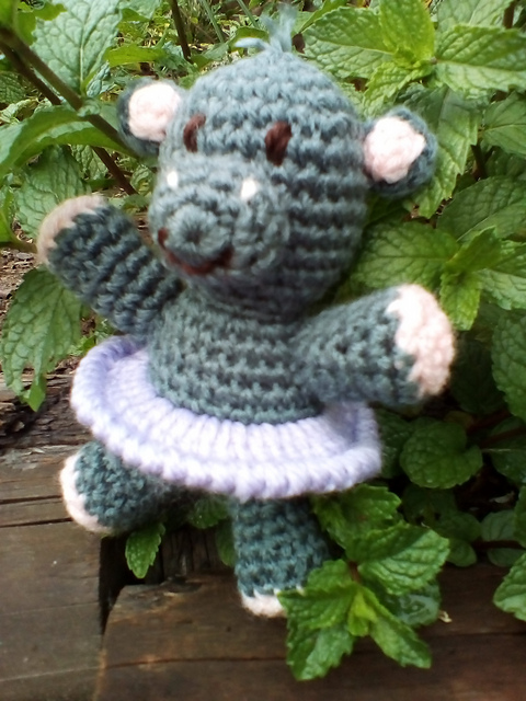 Hippo Dancing Rattle