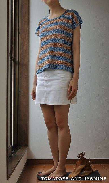 K. Striped Tee
