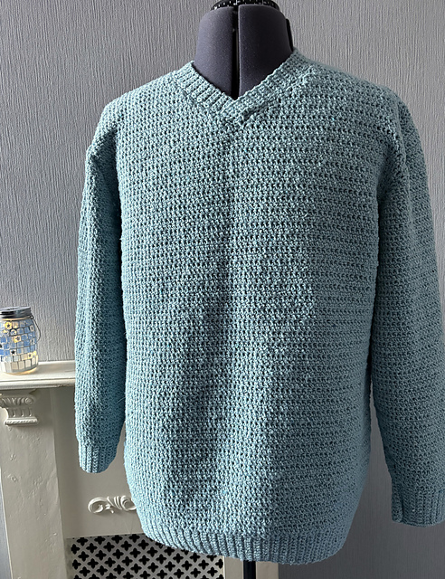 Extended SC V Neck Sweater