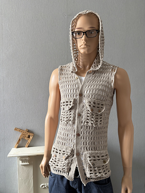 Hooded Mesh Shirt