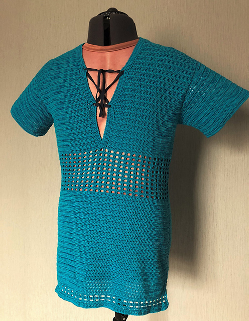 Men's Deep V T-Shirt