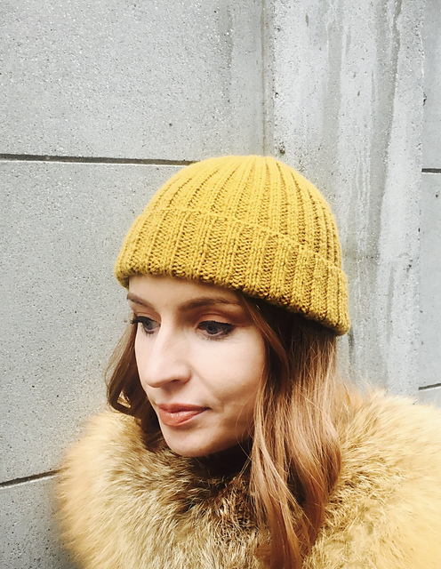Ribbed Wool Beanie