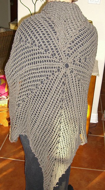 Lacy Starfish Shawl