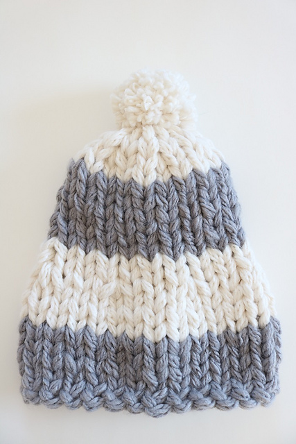 Jumbo Striped Hat