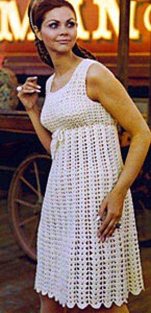 Point Imperial Empire Dress #776-12