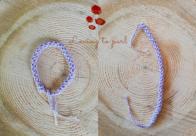 Spiral rope bracelet