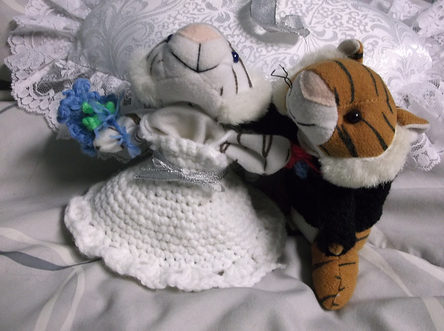 Groom Tuxedo for Stuff Animal