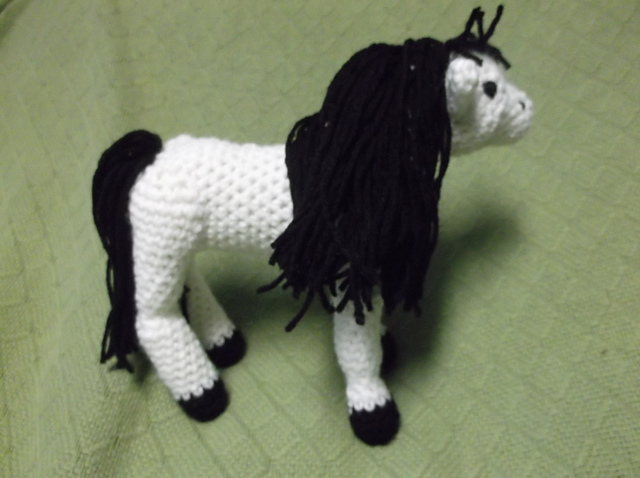 White Horse Amigurumi