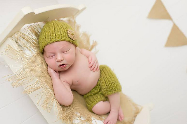 Newborn Beanie and Shorts