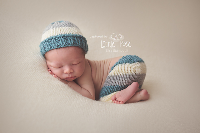 Newborn Striped Set