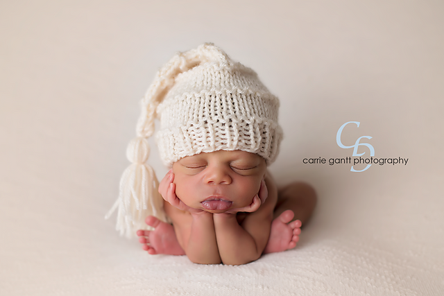 Newborn Tassel Hat