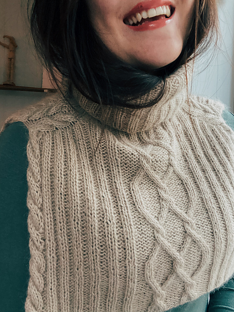 Høstflettehals / Autumn Cabled Collar