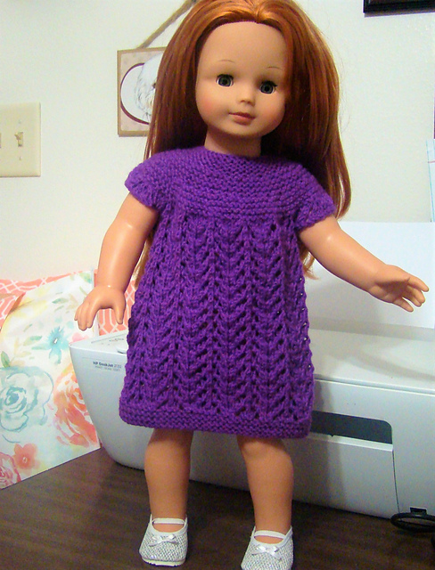 Eugenie Lace Dress for Gotz and other 18" dolls