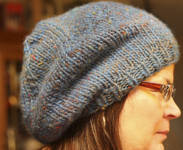 Hibiscus Tam - The Beret with a Mighty Slouch