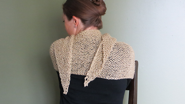 Golden Square Shawl