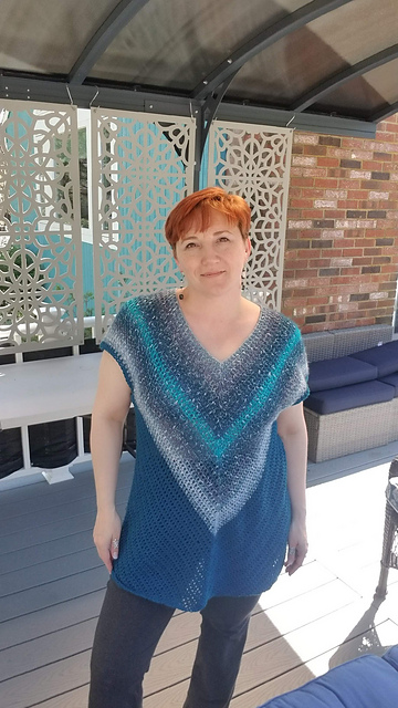 V-neck Top Down Tunic