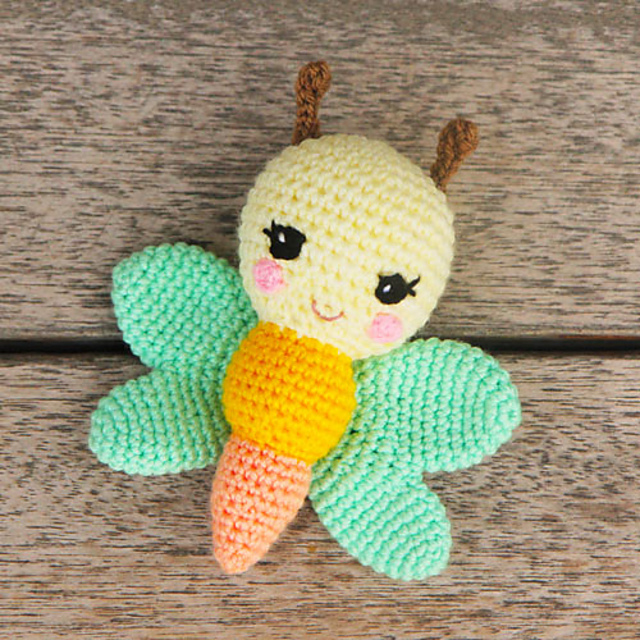 Bella the Butterfly Rattle