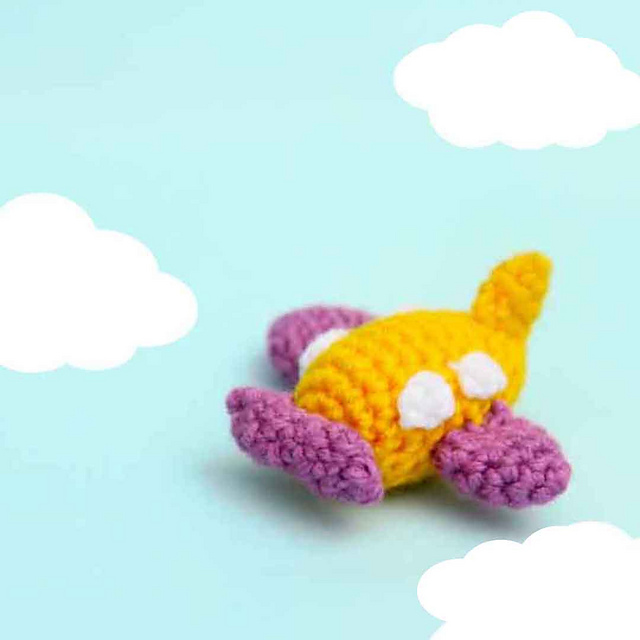 Small Airplane Keychain