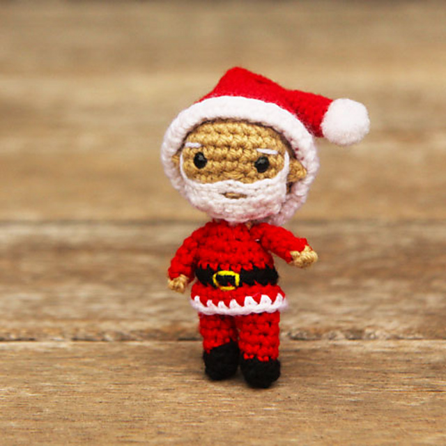 Mini Santa doll - Kozu Palm Pals