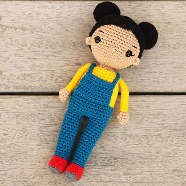 Zoya Doll with Overalls