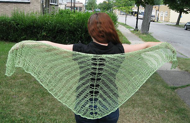 Impossibly Large (Impossibly Simple) Shawl