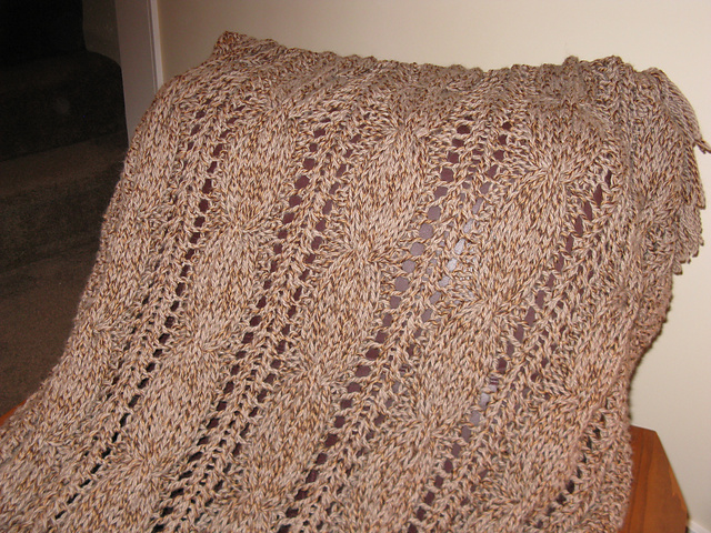 Harvest Tweed Afghan
