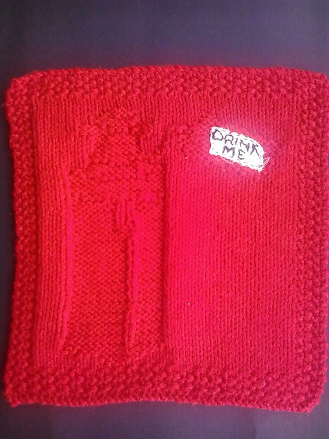 Potion Bottle Dishcloth