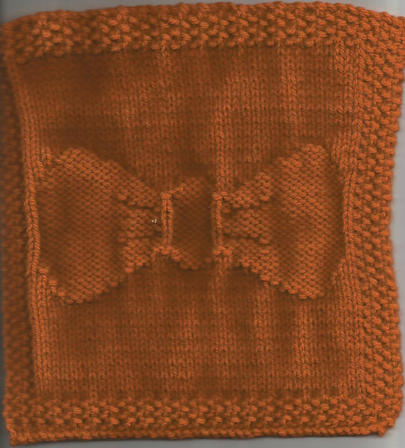 Pee Wee's Bow Tie Dishcloth